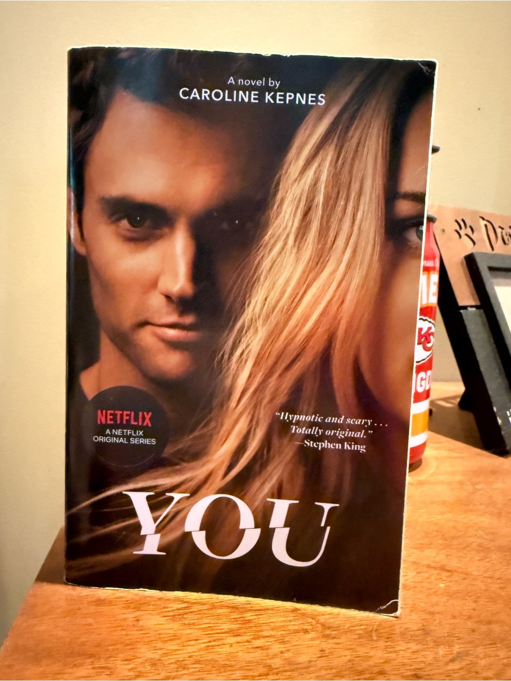 You by Caroline Kepnes Paperback Book - Black & Brown Cover